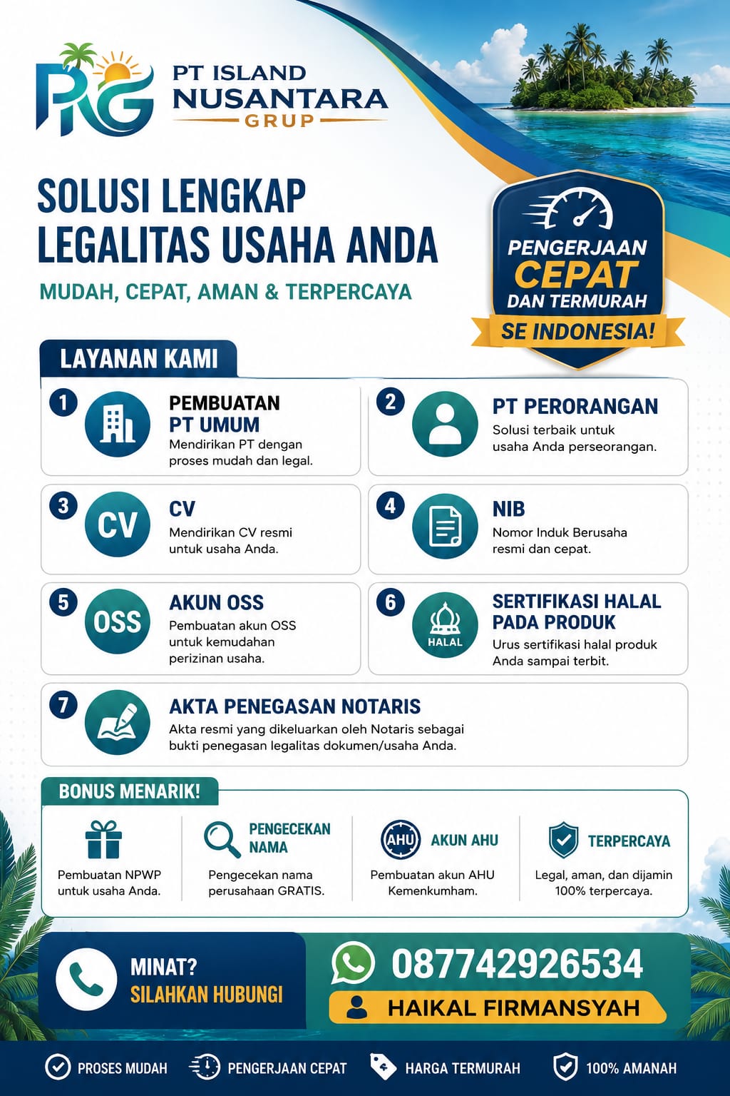 Layanan JASA LEGALITAS