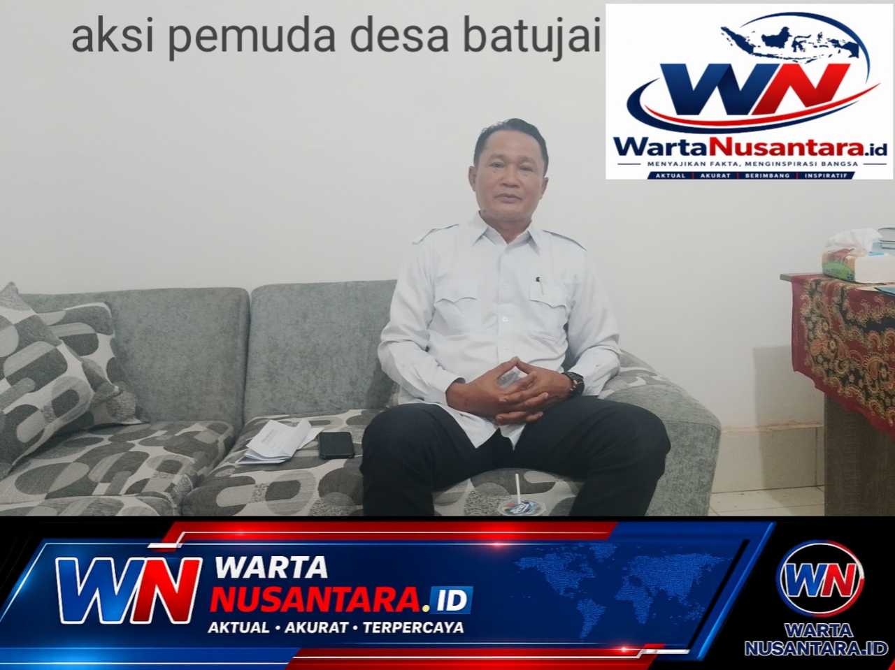 Kepala desa batujai siap tampung aspirasi pemuda:klarifikasi isu anggaran.