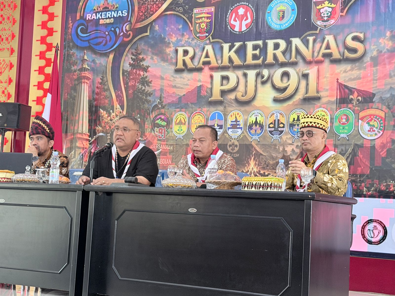 Gelar rakernas di Lampung purna, jamnas 91 (PJ91) Sahkan 7 point strategis
