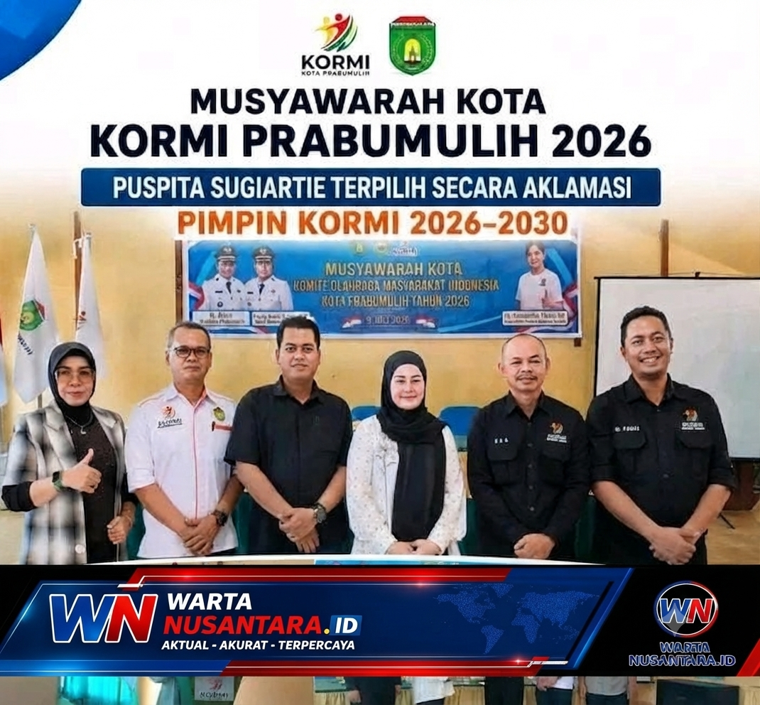 Ibu Puspita Sugiarti Resmi Terpilih Sebagai Ketua Komite Olahraga Masyarakat Indonesia (Kormi) Kota Prabumulih, Provinsi Sumatera Selatan