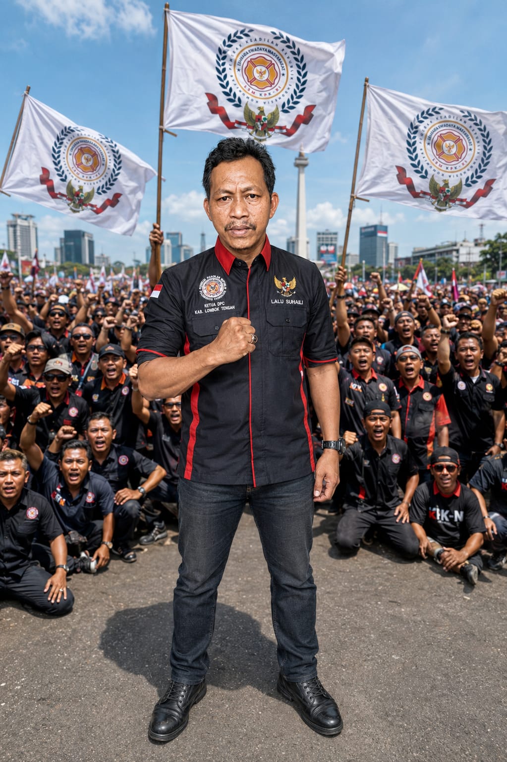 LSM KPK RI DPC LOMBOK TENGAH, MENURUT MASYARAKAT SUDAH BERADA DI TANGAN YANG TEPAT.